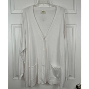 Blair White Cardigan